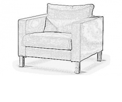 cover for Karlstad armchair